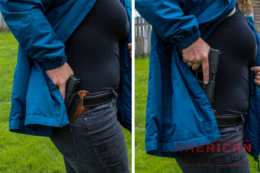 Venado Concealed Carry Shirt Jacket for Men - Heavy Duty Canvas